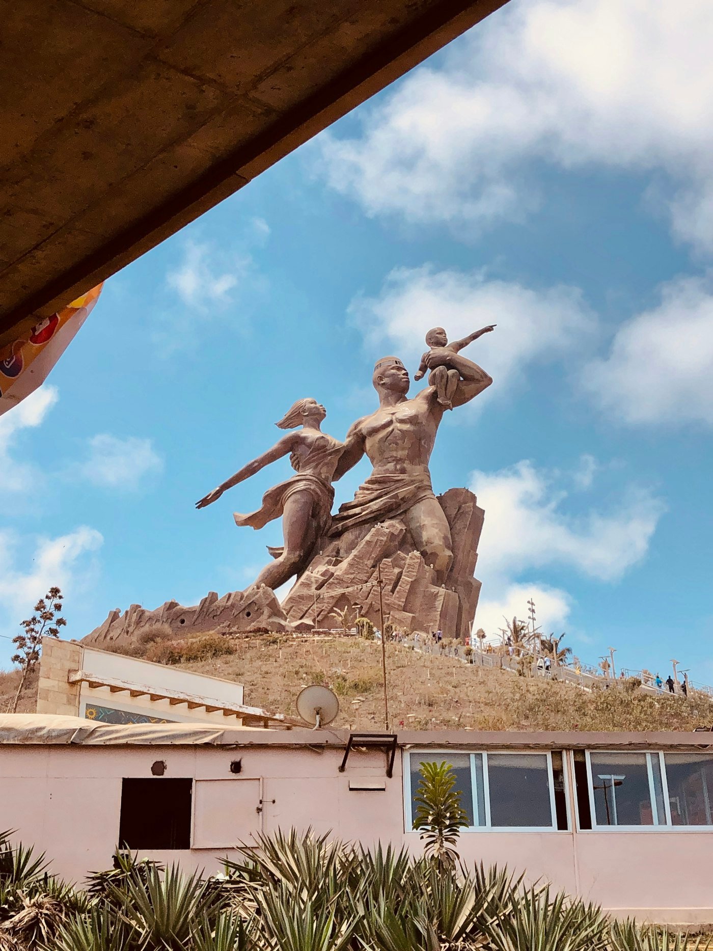 Le monument de la Renaissance africaine à Dakar