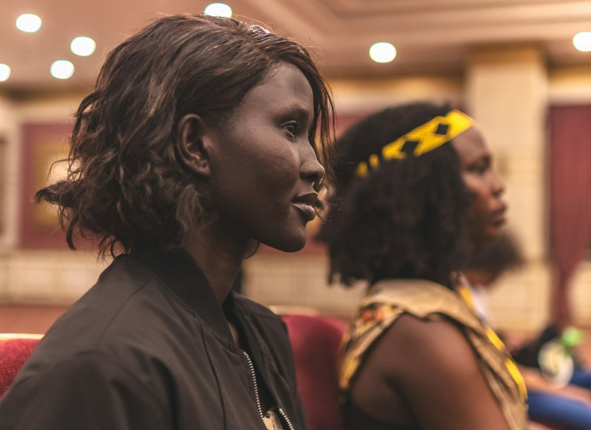 Deux entrepreneuses culturelles lors d'un atelier